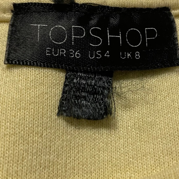 💛 yellow fleece crewneck - Picture 3 of 3